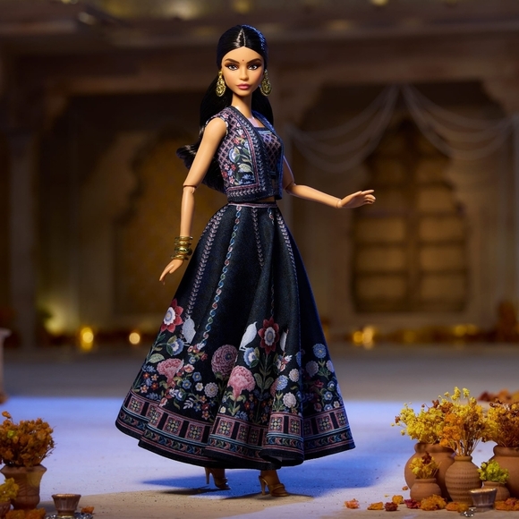 NWT Diwali Barbie Barbie Signature Mattel Doll 2024 - Picture 1 of 14